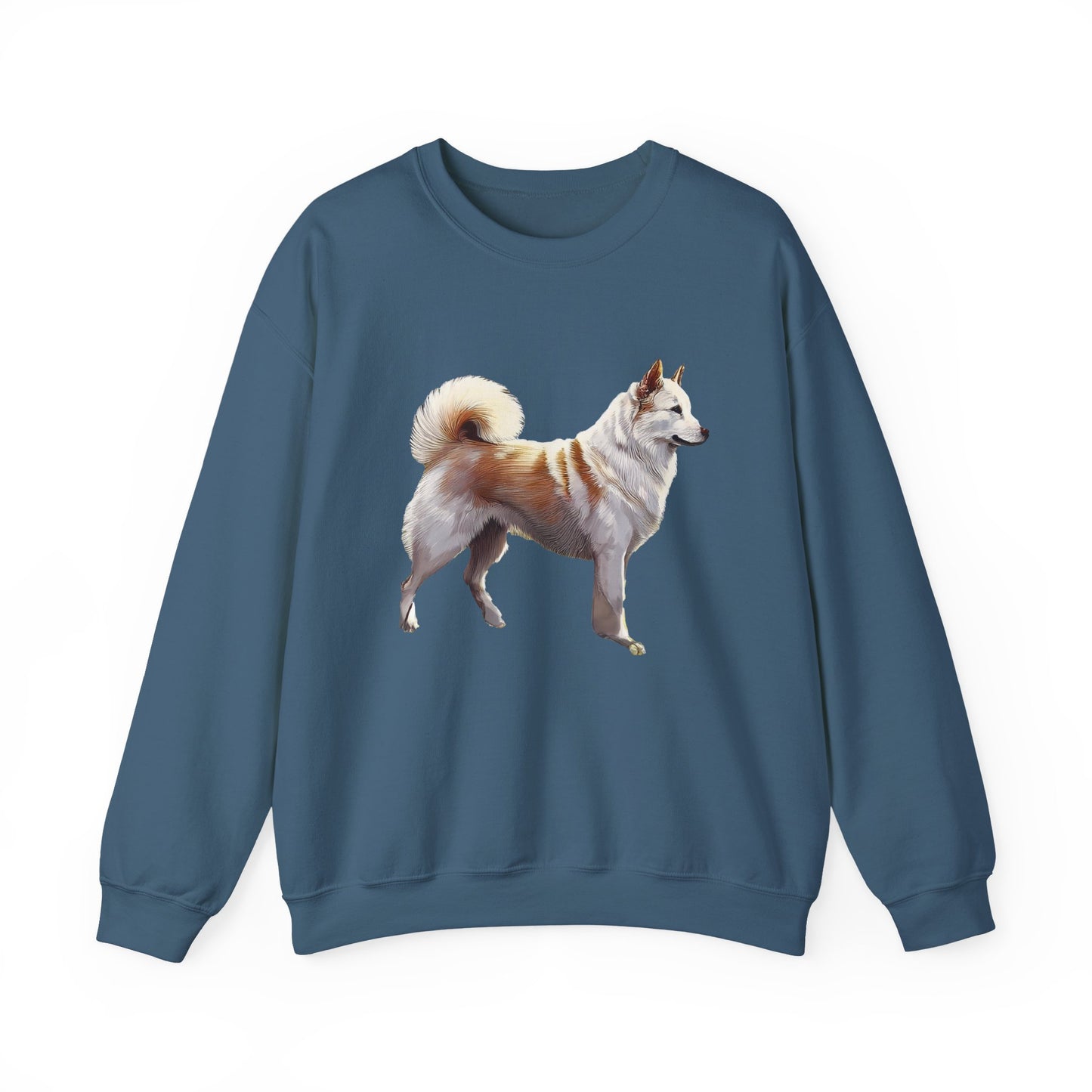 Kishu Ken Unisex 50/50 Crewneck Sweatshirt