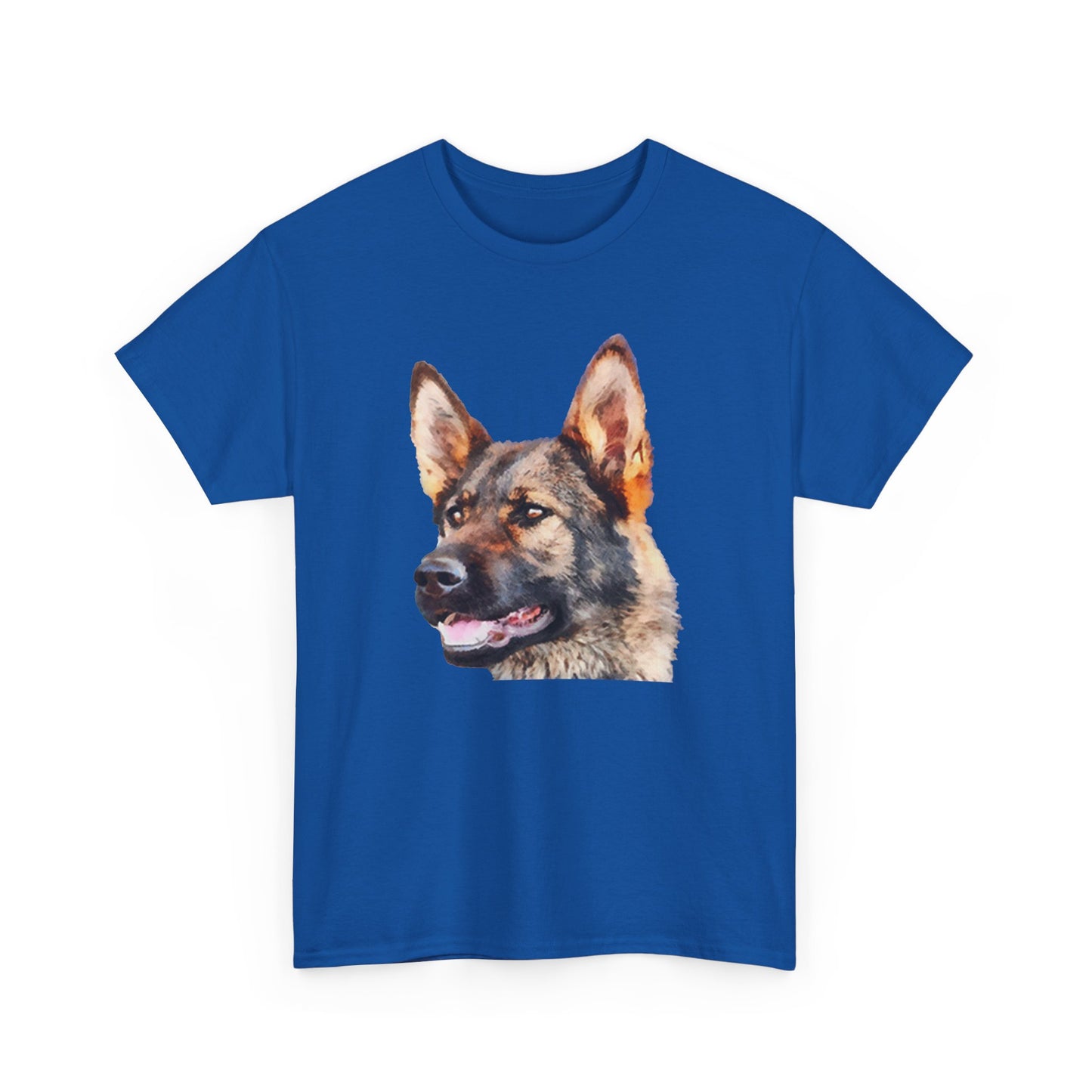 German Shepherd 'Hans' Unisex Heavy Cotton Tee