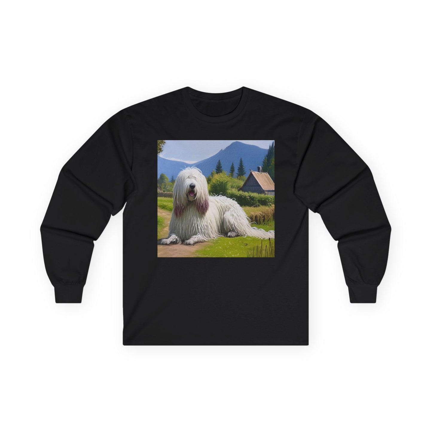 Hungarian Komondor Unisex Classic Cotton Long Sleeve Tee