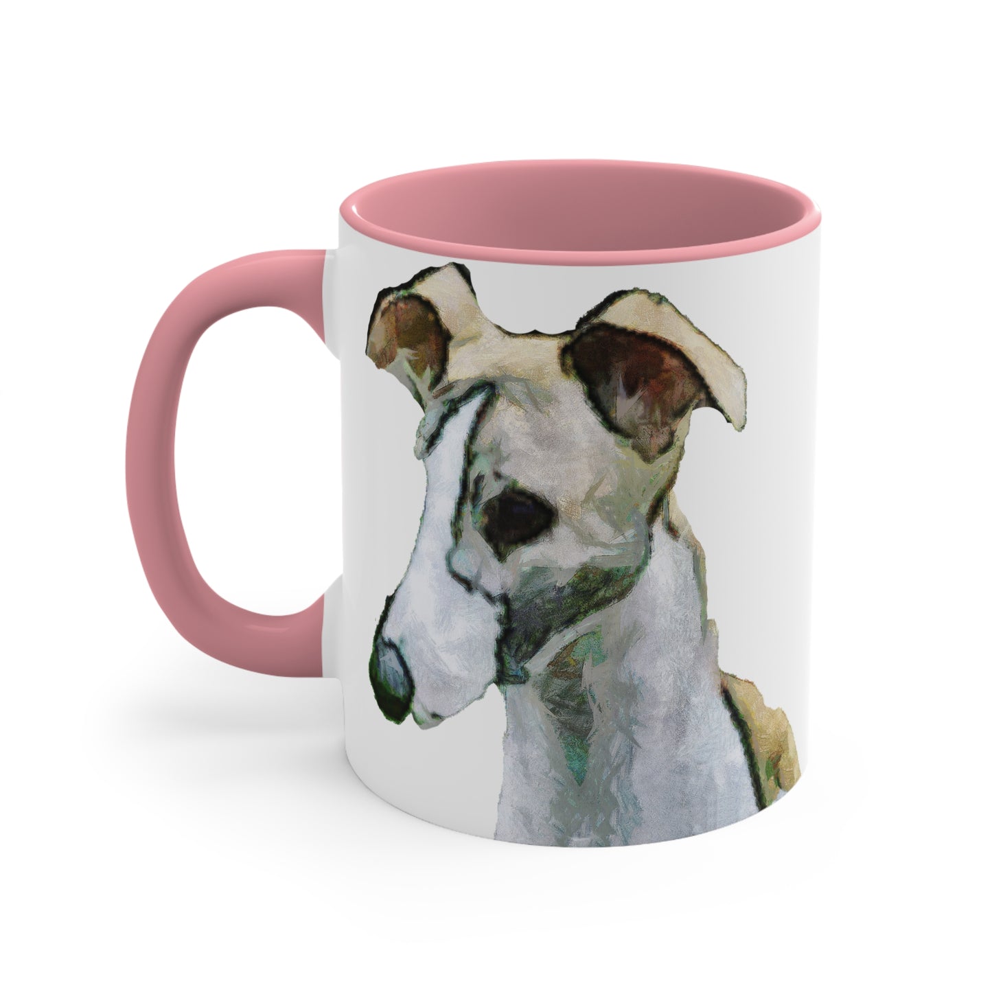 Whippet Accent Coffee Mug, 11oz
