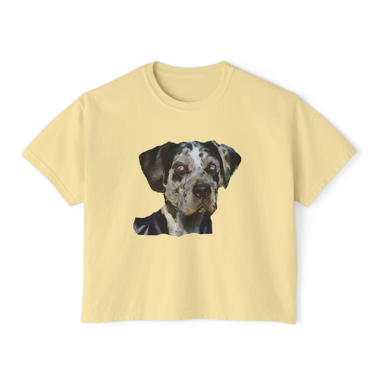 American Leopard Hound Women's Oversized Boxy Tee