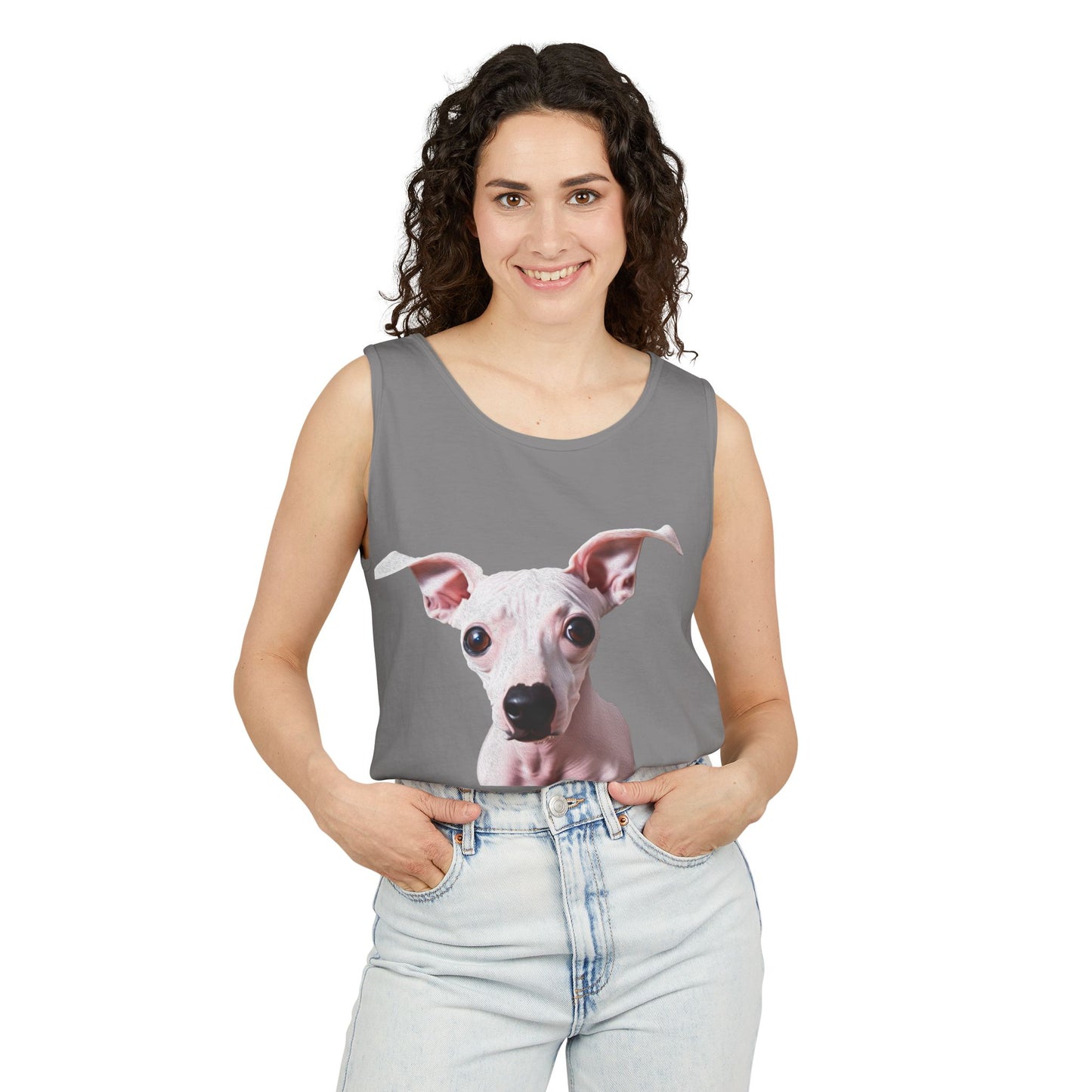 American Hairless Unisex Relaxed Fit Ringspun Cotton Tank Top