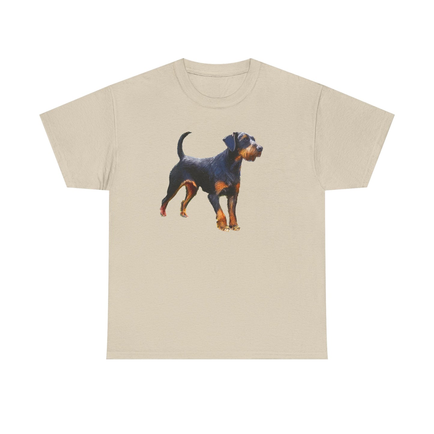 Deutscher Jagdterrier Unisex Heavy Cotton Tee