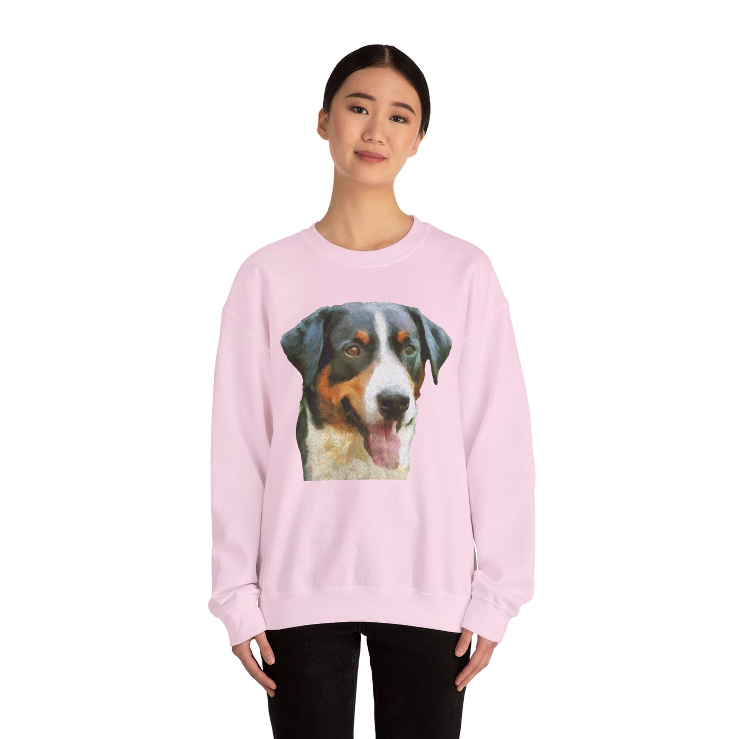 Appenzeller Sennenhund Unisex 50/50 Crewneck Sweatshirt