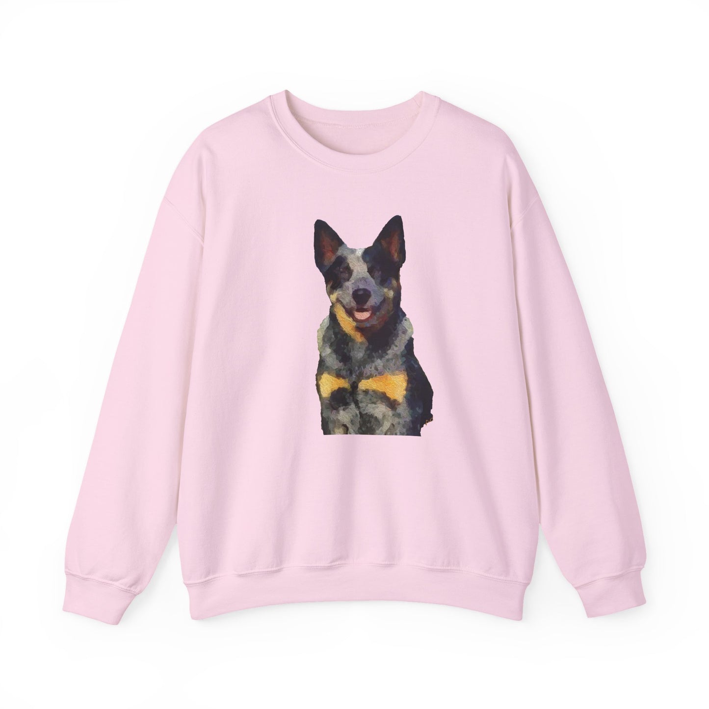 Blue Heeler 'Bailey' - Australian Cattle Dog Unisex 50/50 Crewneck Sweatshirt