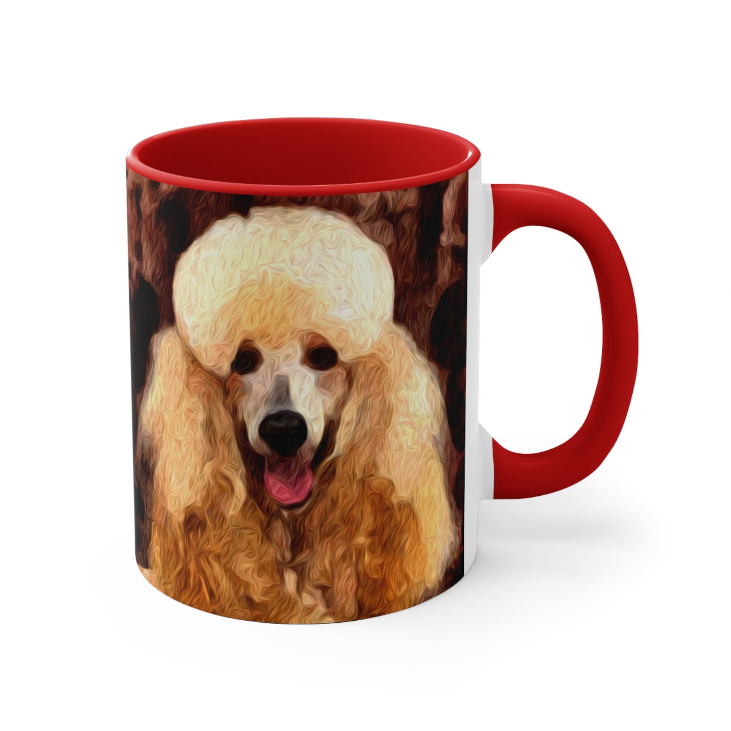 Poodle Accent Coffee Mug, 11oz