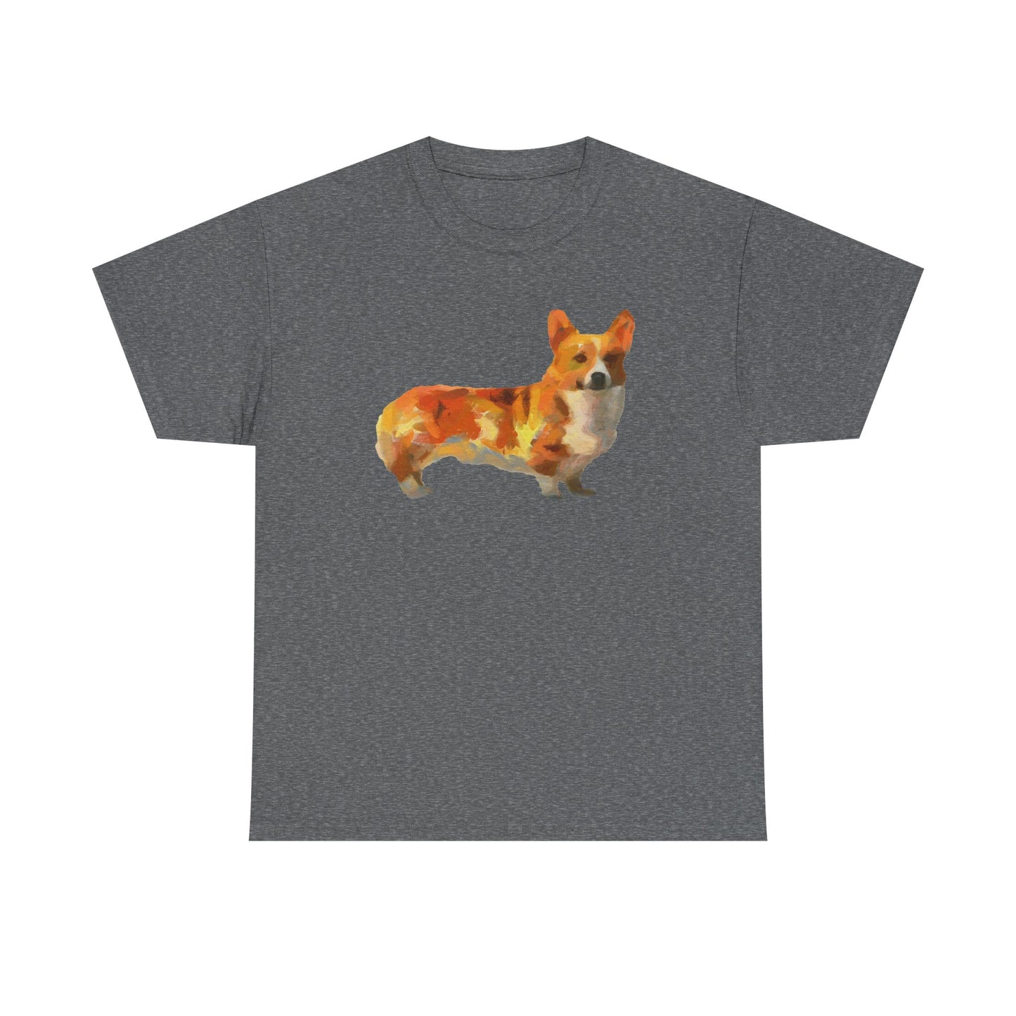Pembroke Welsh Corgi Unisex Heavy Cotton Tee