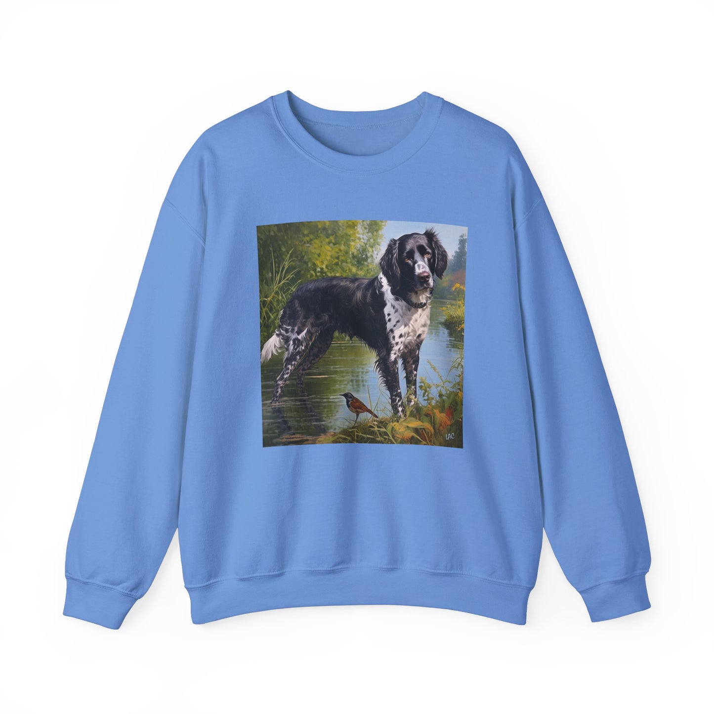 Large Munsterlander Unisex Crewneck Sweatshirt