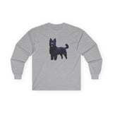 Croatian Sheepdog Unisex Classic Cotton Long Sleeve Tee