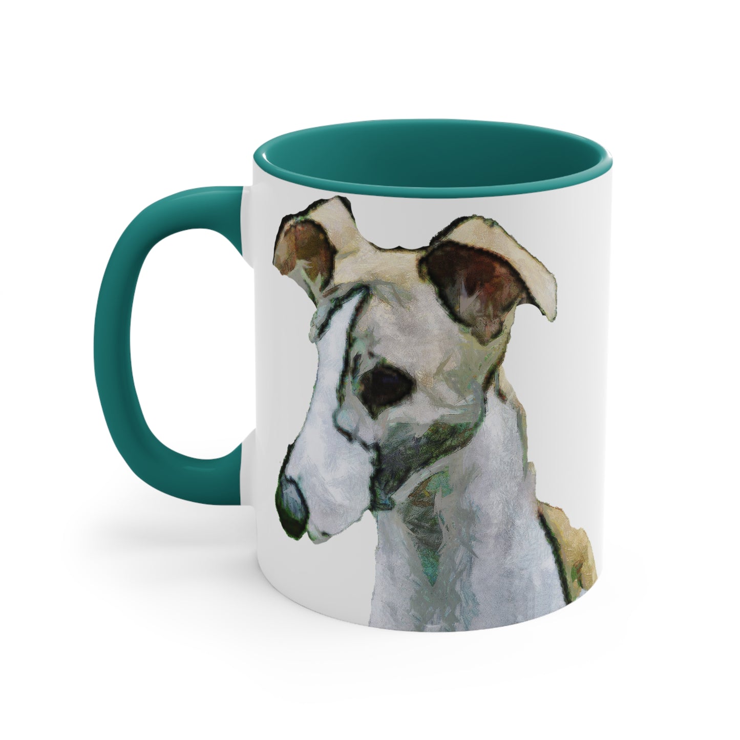 Whippet Accent Coffee Mug, 11oz