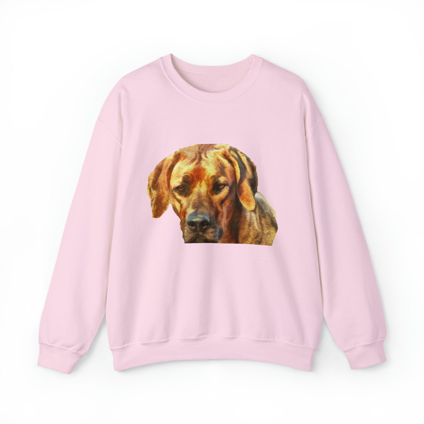 Rhodesian Ridgeback 'Zulu' Unisex 50/50 Crewneck Sweatshirt