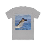 Whale 'Leviathan' Men's Fitted Cotton Crew Tee