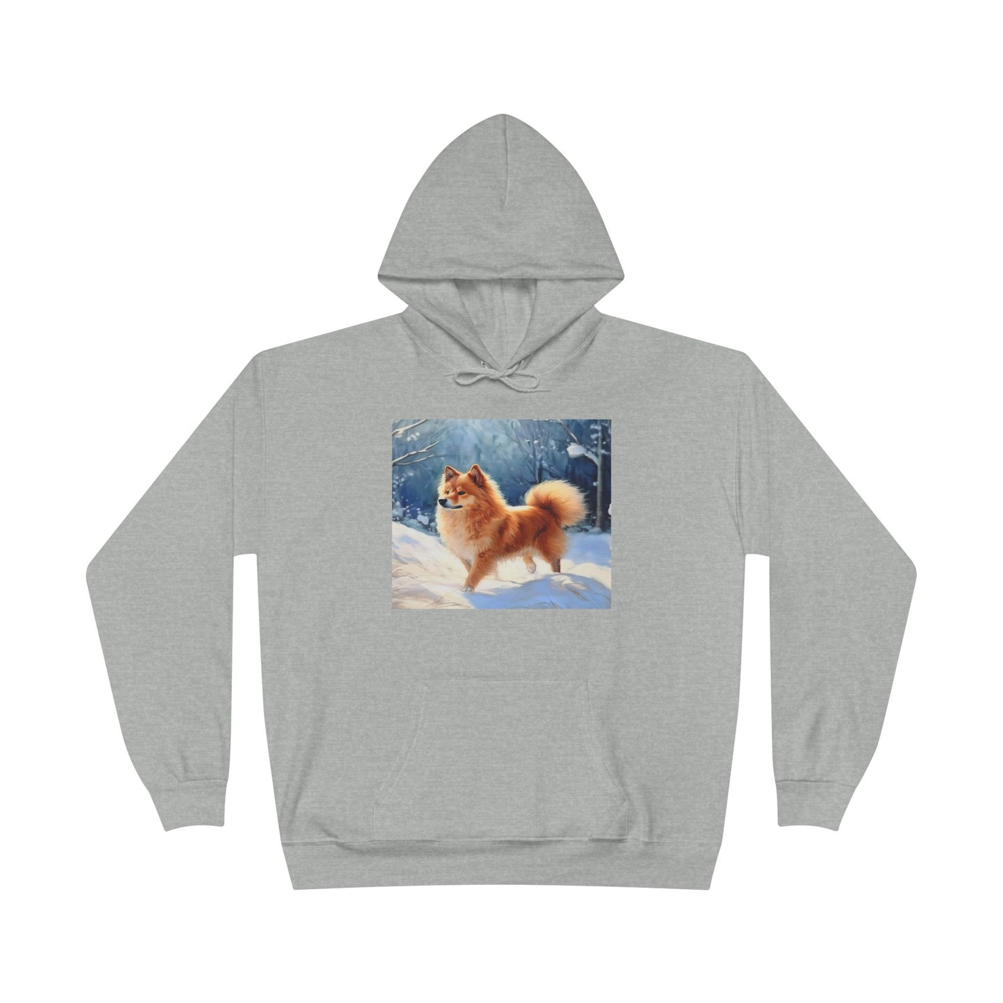 Finnish Spitz - Cozy Fleece Lined Pullover Hoodie