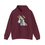 Whippet Unisex 50/50 Hoodie: Cozy Comic Classic