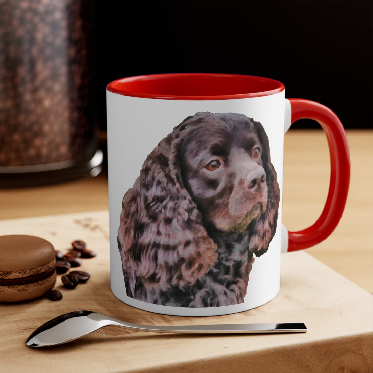 American Water Spaniel Accent Coffee Mug, 11oz