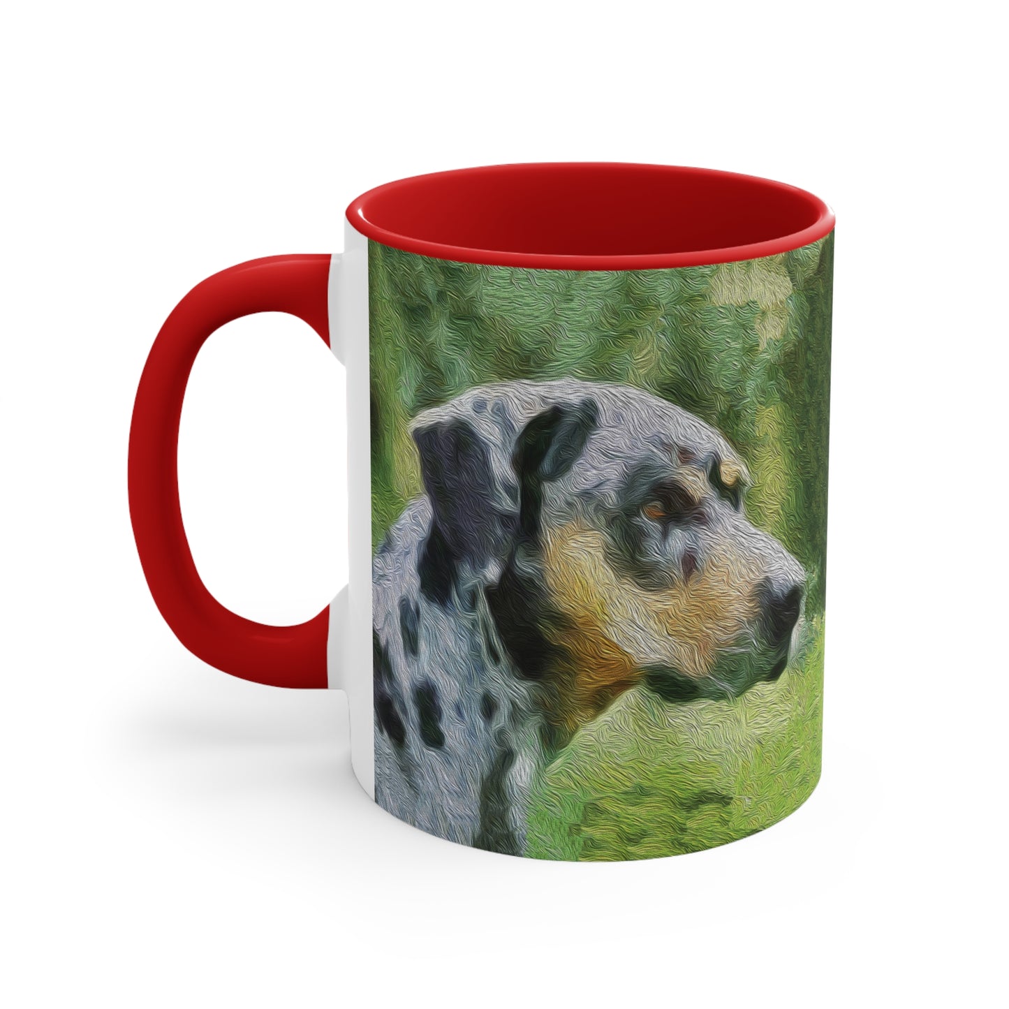 Catahoula 'Clancy' Accent Ceramic Coffee Mug, 11oz