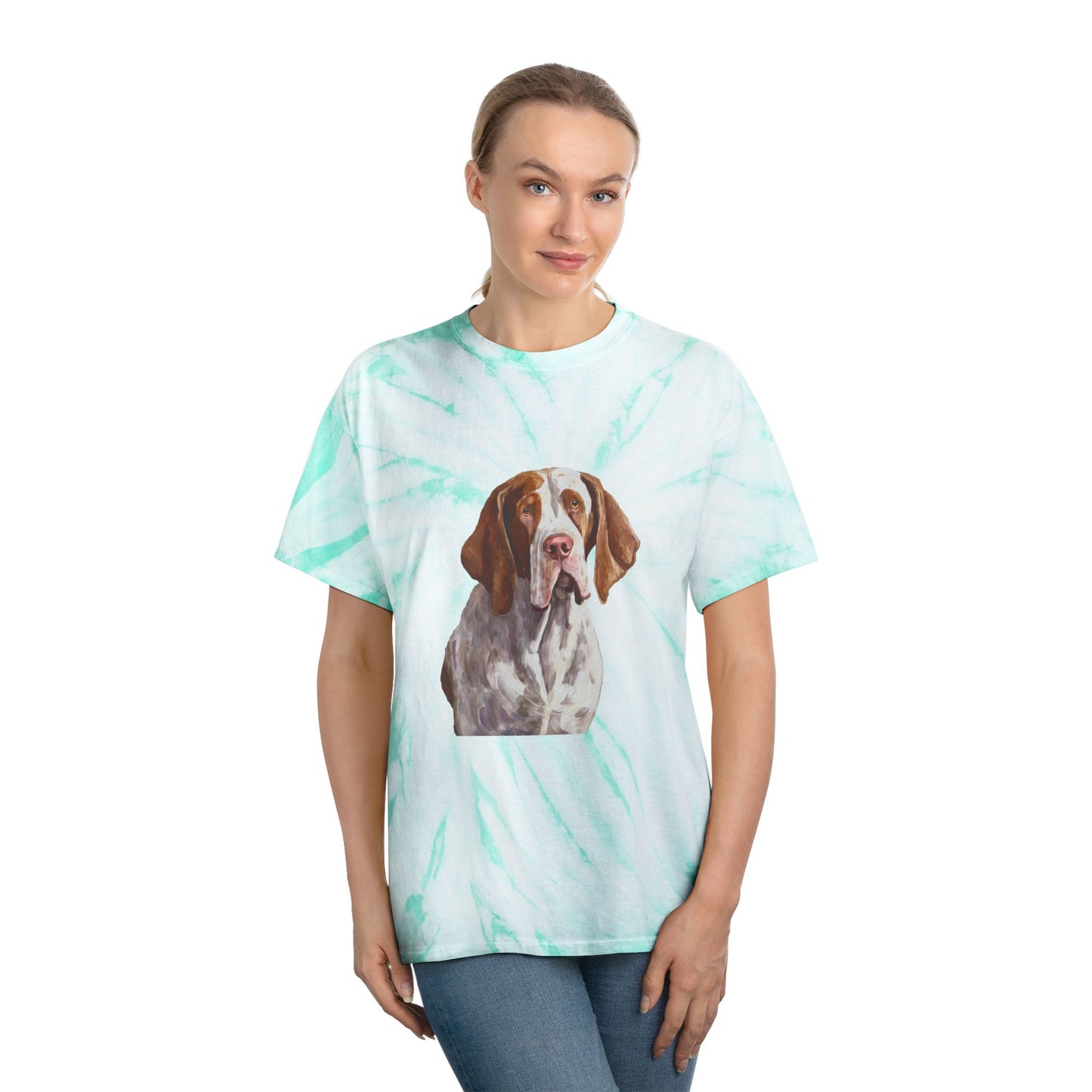 Bracco Italiano Classic Tie-Dye Tee, Cyclone