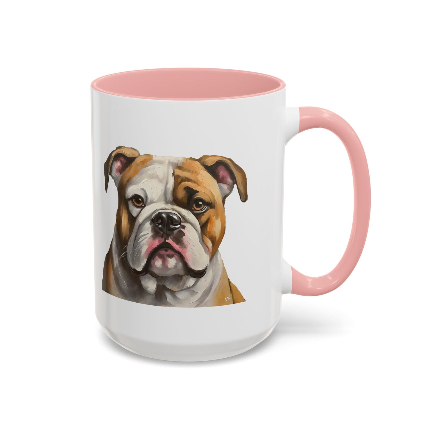 American Bulldog Ceramic Accent Mug - 2 Sizes