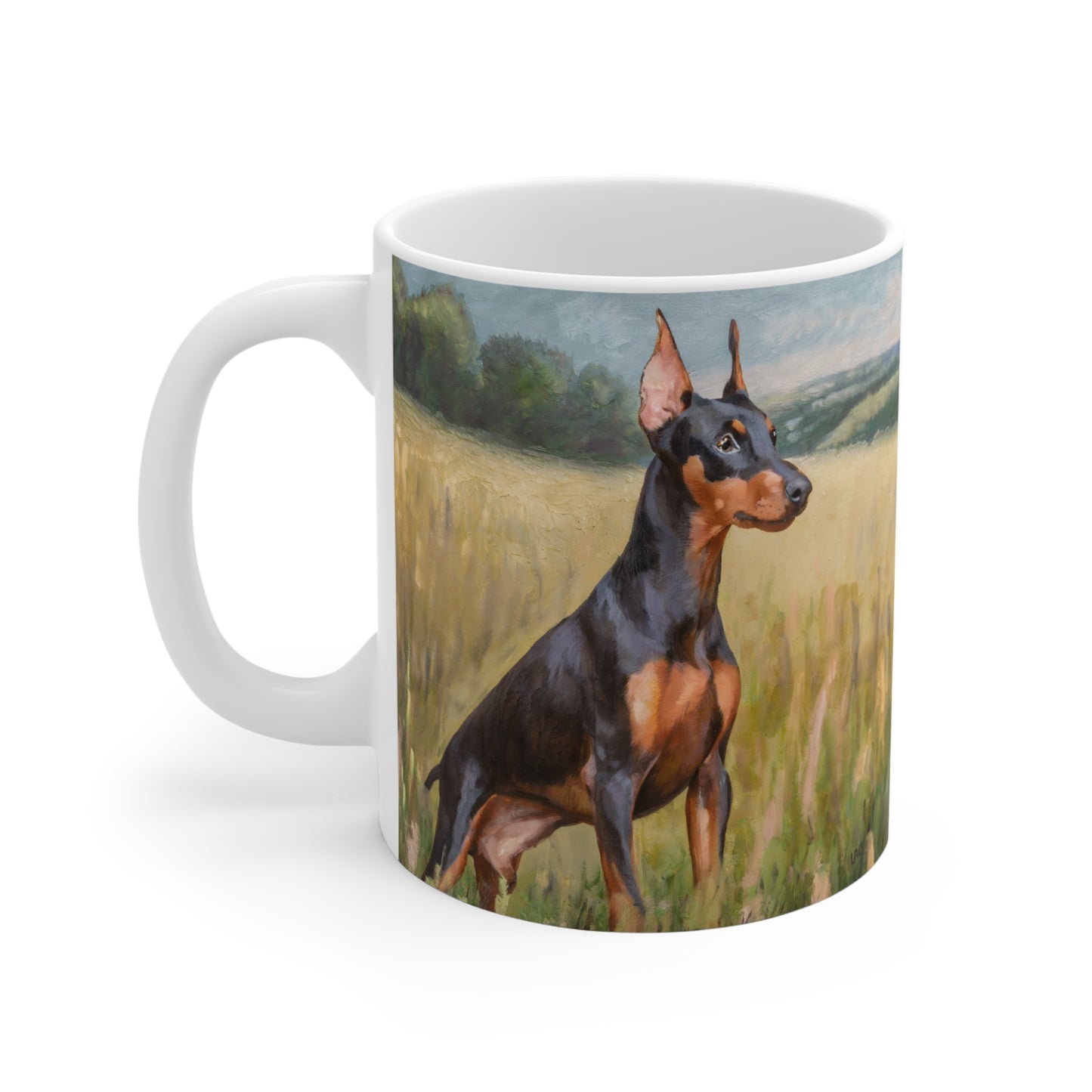 German Pinscher Ceramic Mug 11oz