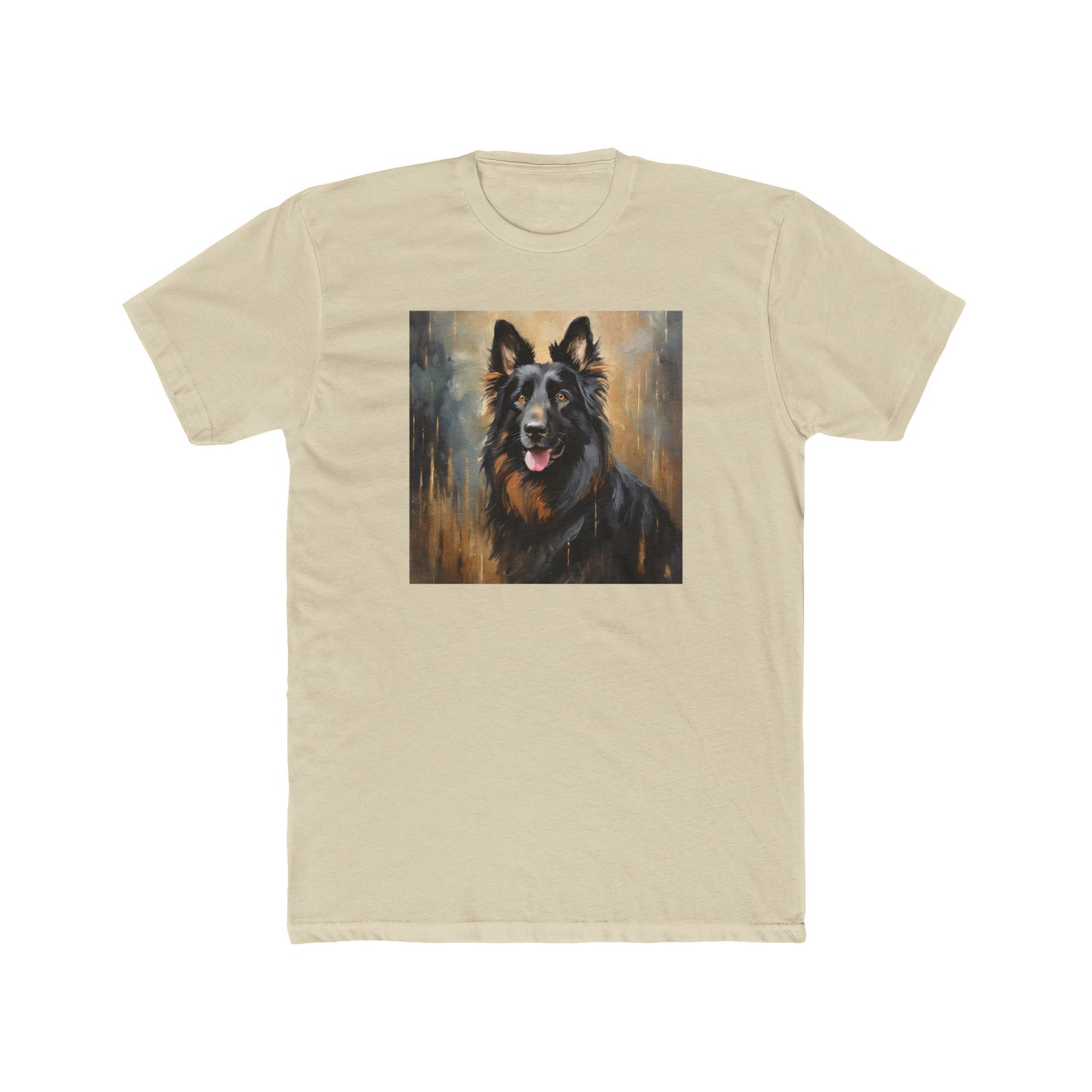 Bohemian Shepherd Men's Fitted Cotton Crew Tee