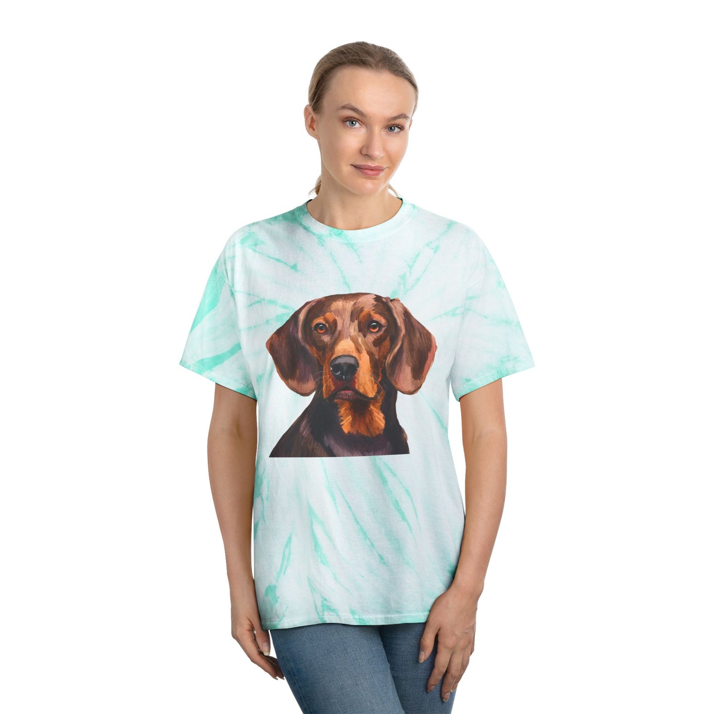 Hannoverscher Schweisshund Classic Tie-Dye Tee, Cyclone