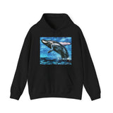 Humpback Whale Unisex 50/50 Hoodie