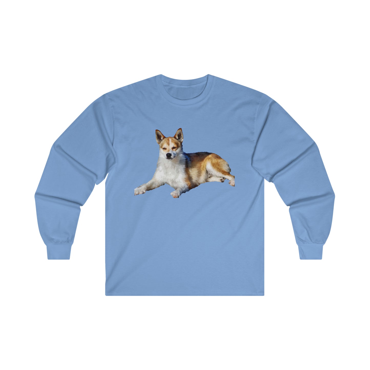 Norwegian Lundehund Unisex Cotton Long Sleeve Tee