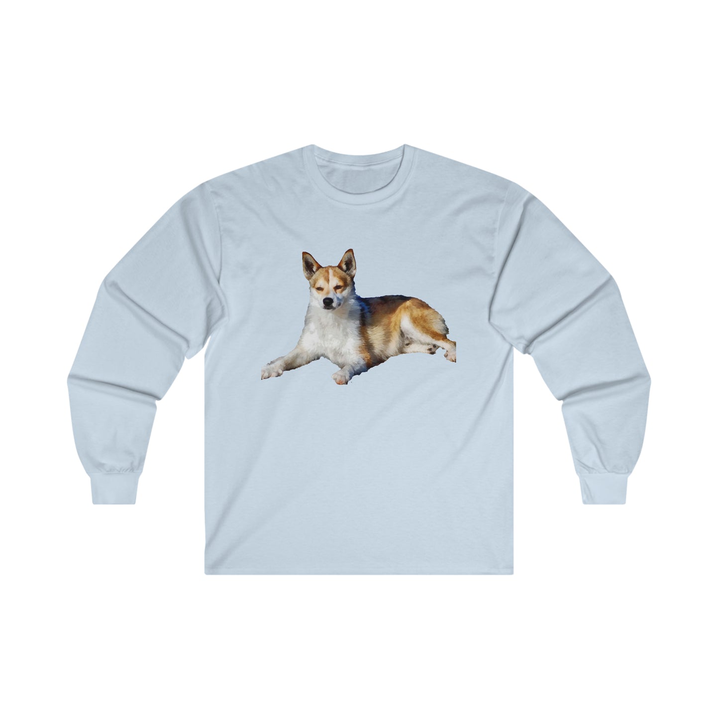 Norwegian Lundehund Unisex Cotton Long Sleeve Tee