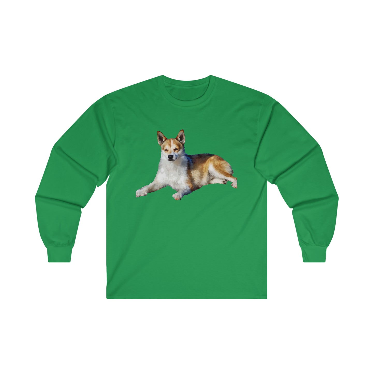 Norwegian Lundehund Unisex Cotton Long Sleeve Tee