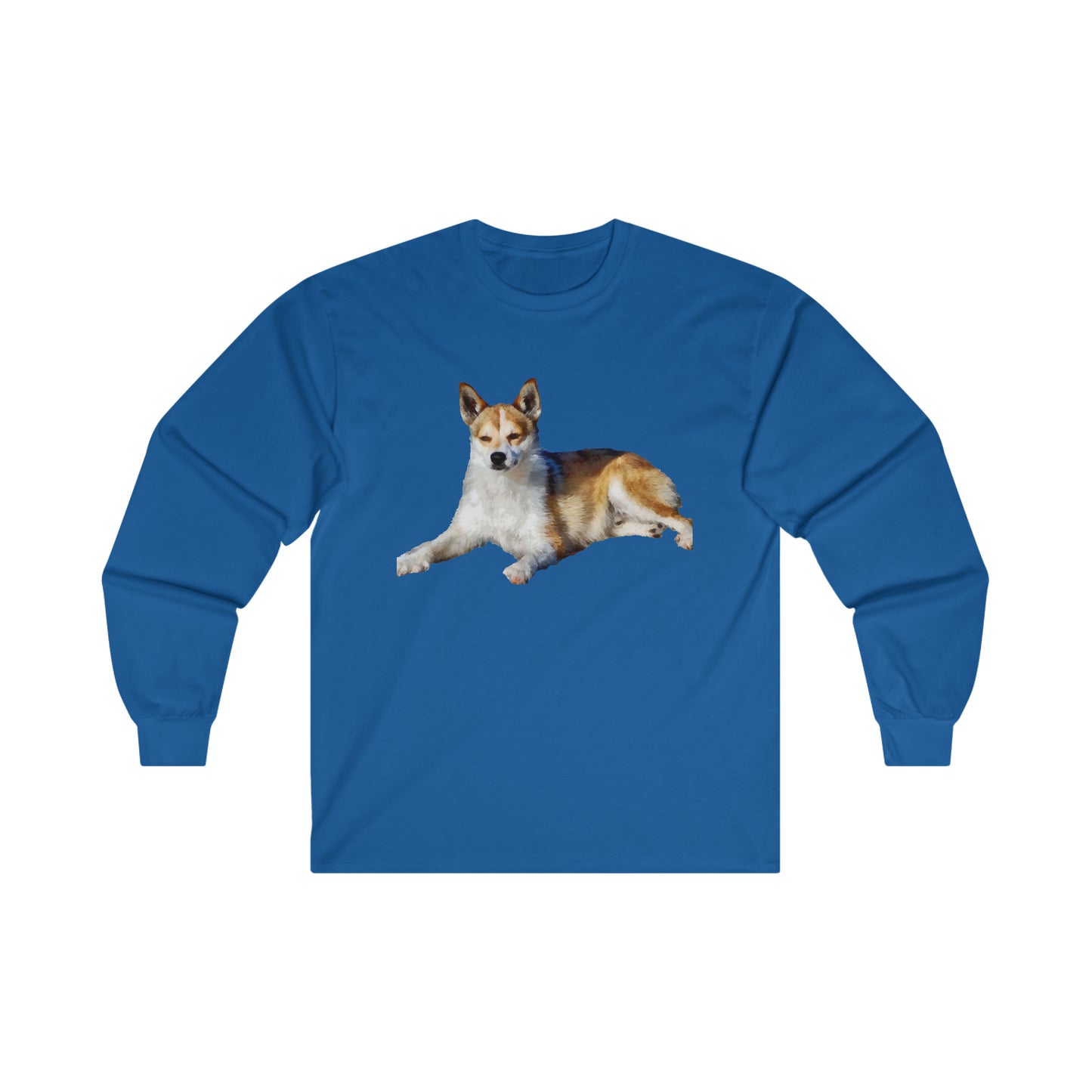 Norwegian Lundehund Unisex Cotton Long Sleeve Tee
