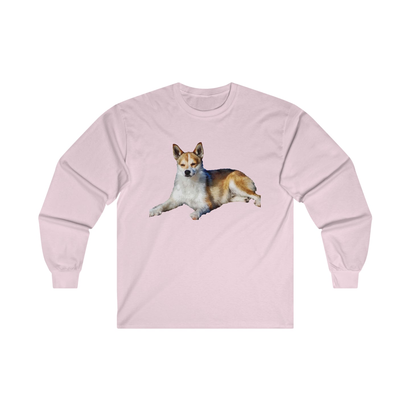 Norwegian Lundehund Unisex Cotton Long Sleeve Tee