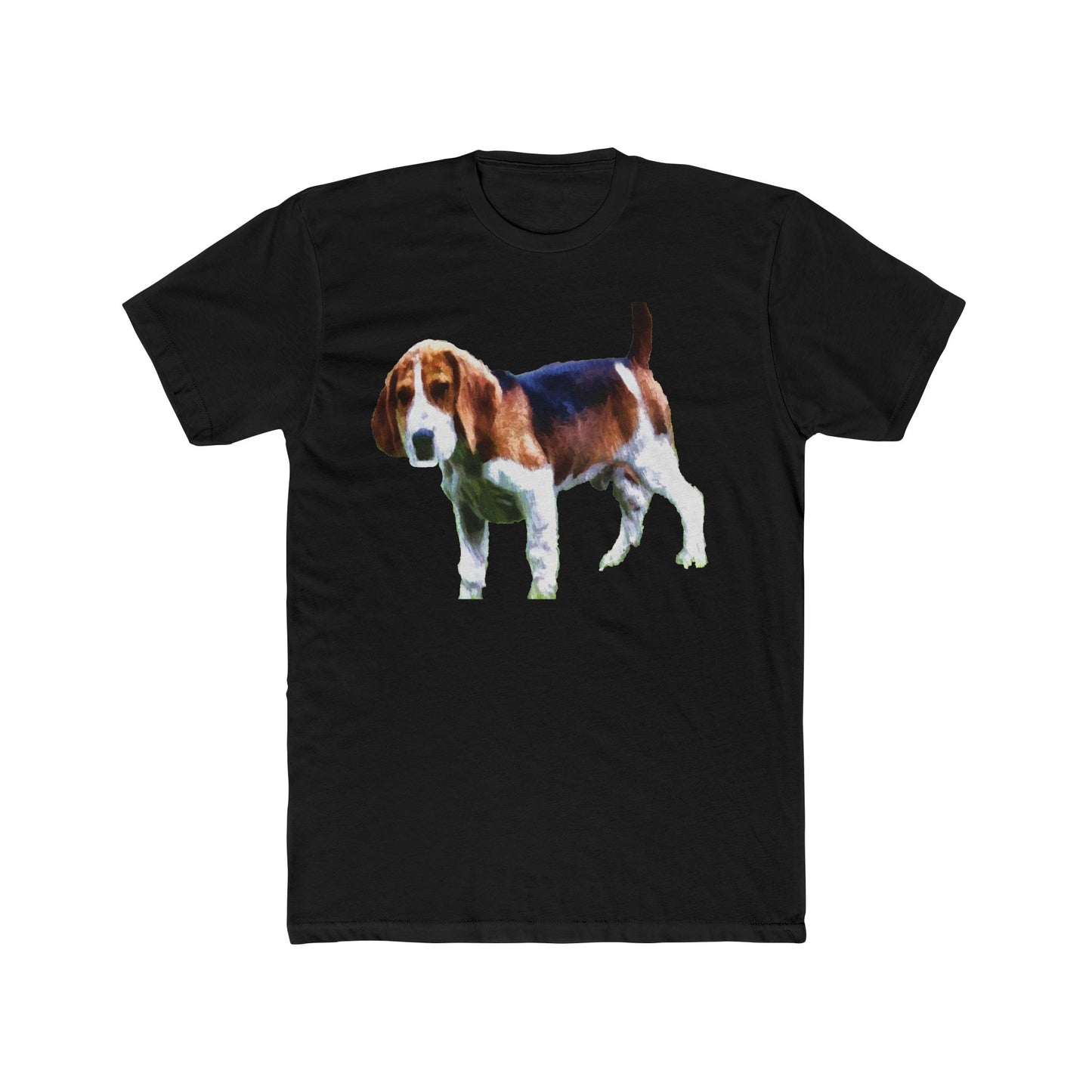 American Foxhound Men's Fitted Cotton Crew Tee