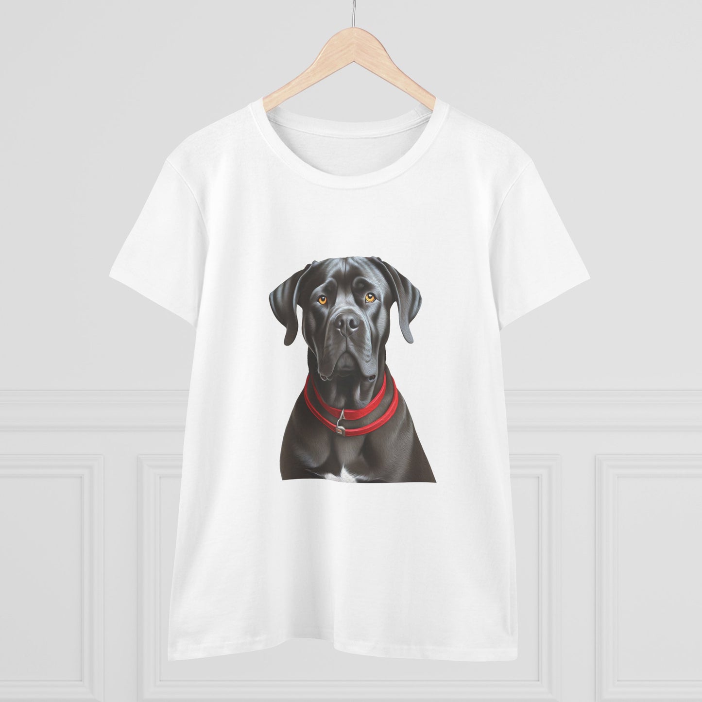 Cane Corso Women's Midweight Cotton Tee: The Comfiest Style Upgrade!