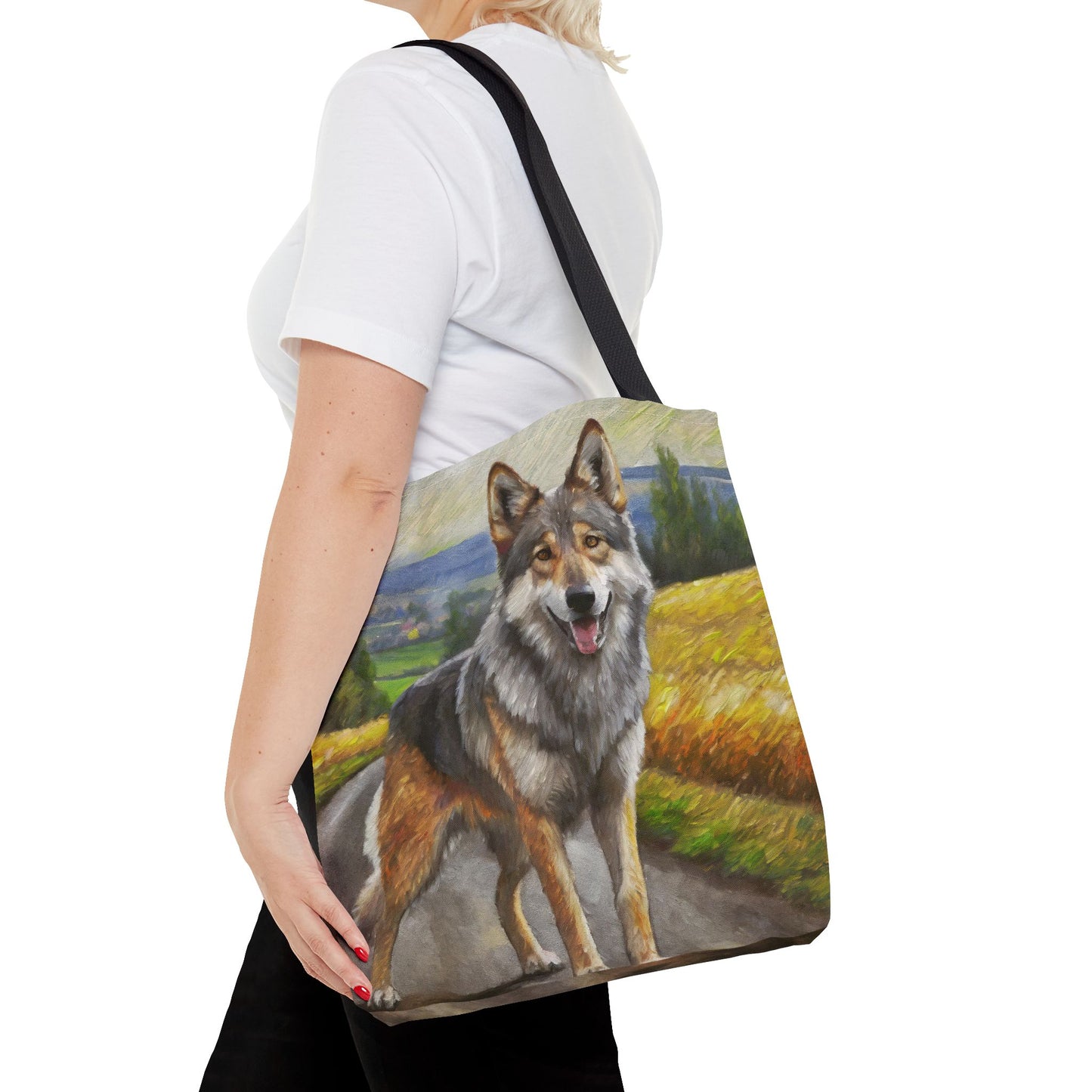 Czechoslovakian Vlcak 'Wolfdog' Tote Bag (AOP)
