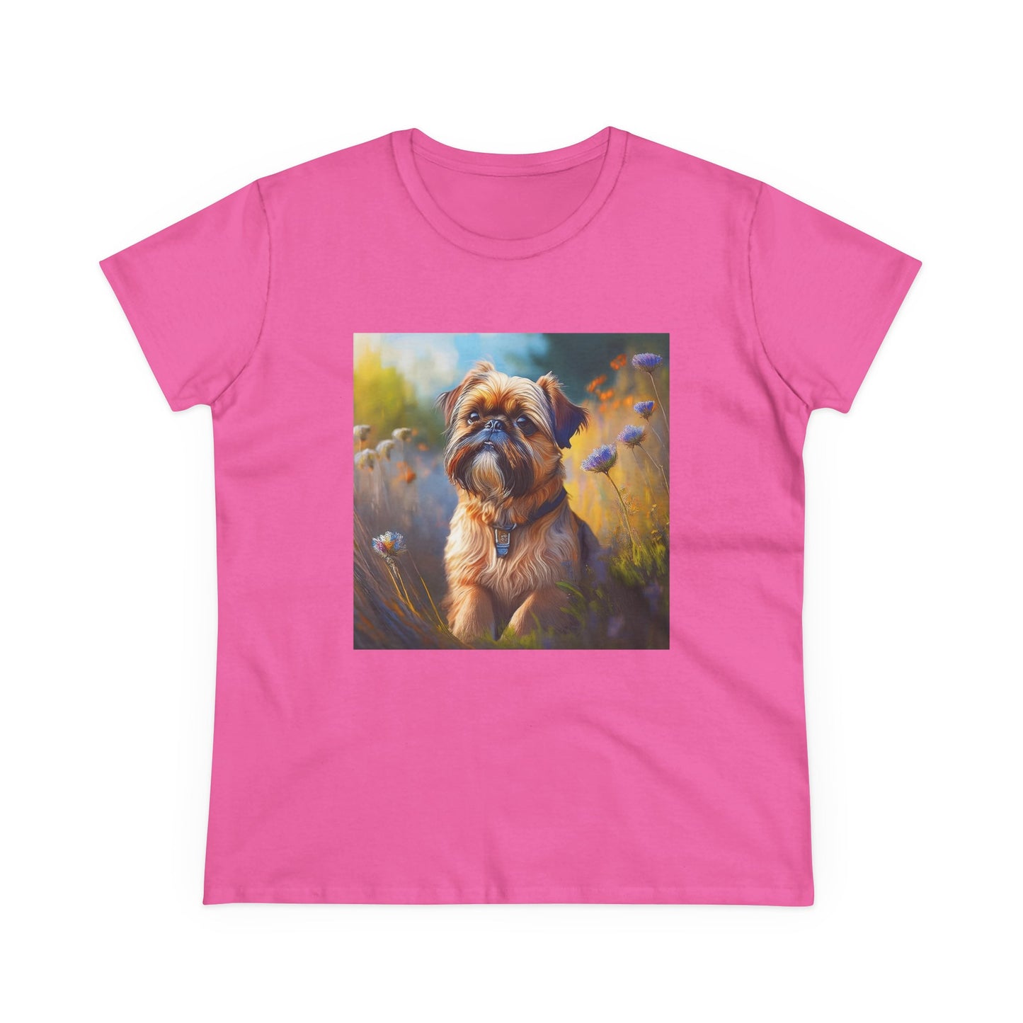 Brussels Griffon Women's Midweight Cotton Tee