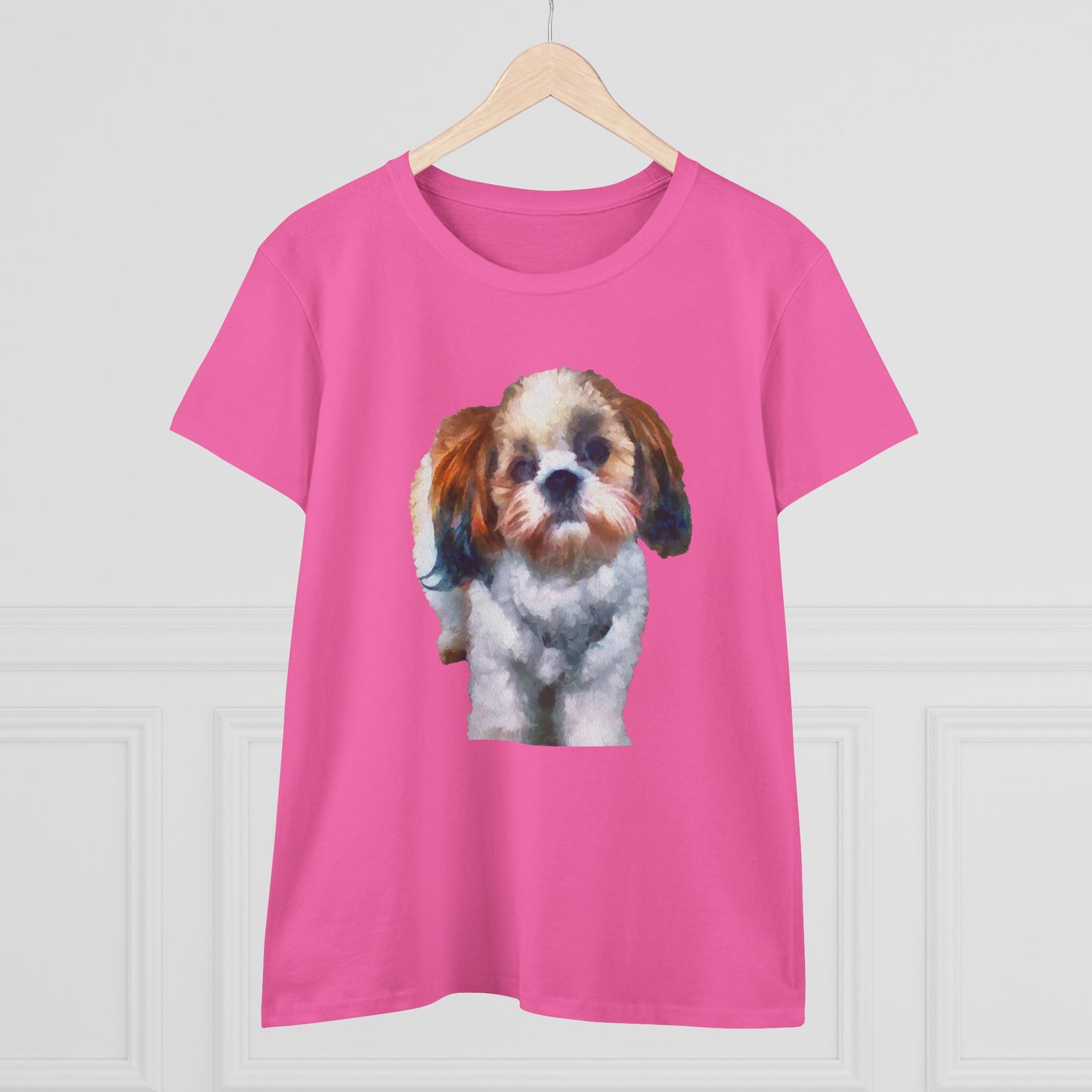 Shih-Tzu Women's Midweight Cotton Tee