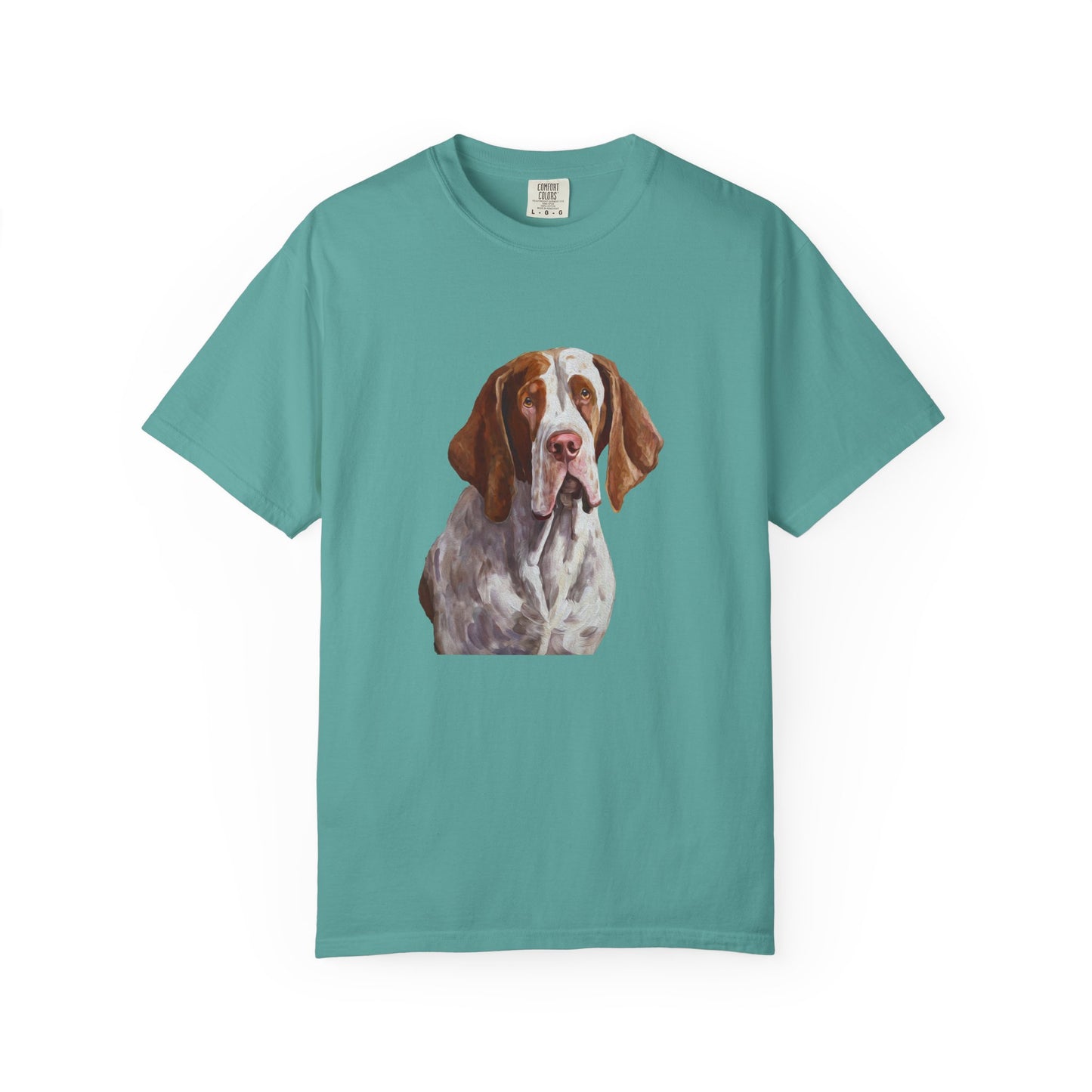 Bracco Italiano Unisex Relaxed Fit Garment-Dyed T-shirt