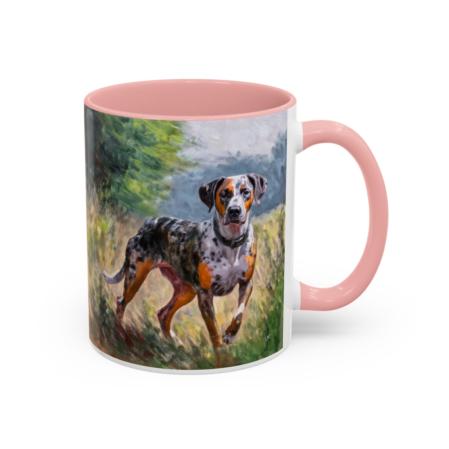 Catahoula Ceramic Accent Coffee Mug