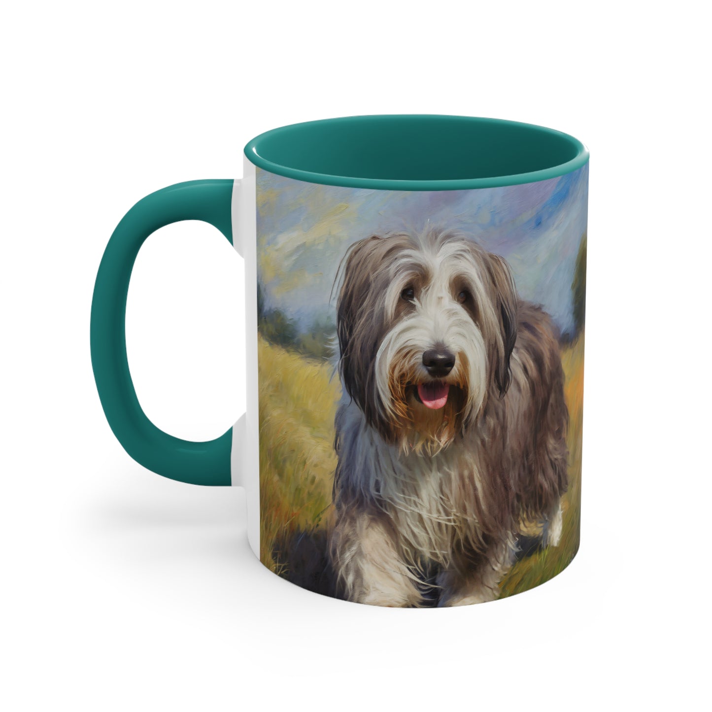 Bearded Collie 11oz Ceramic Accent Mug