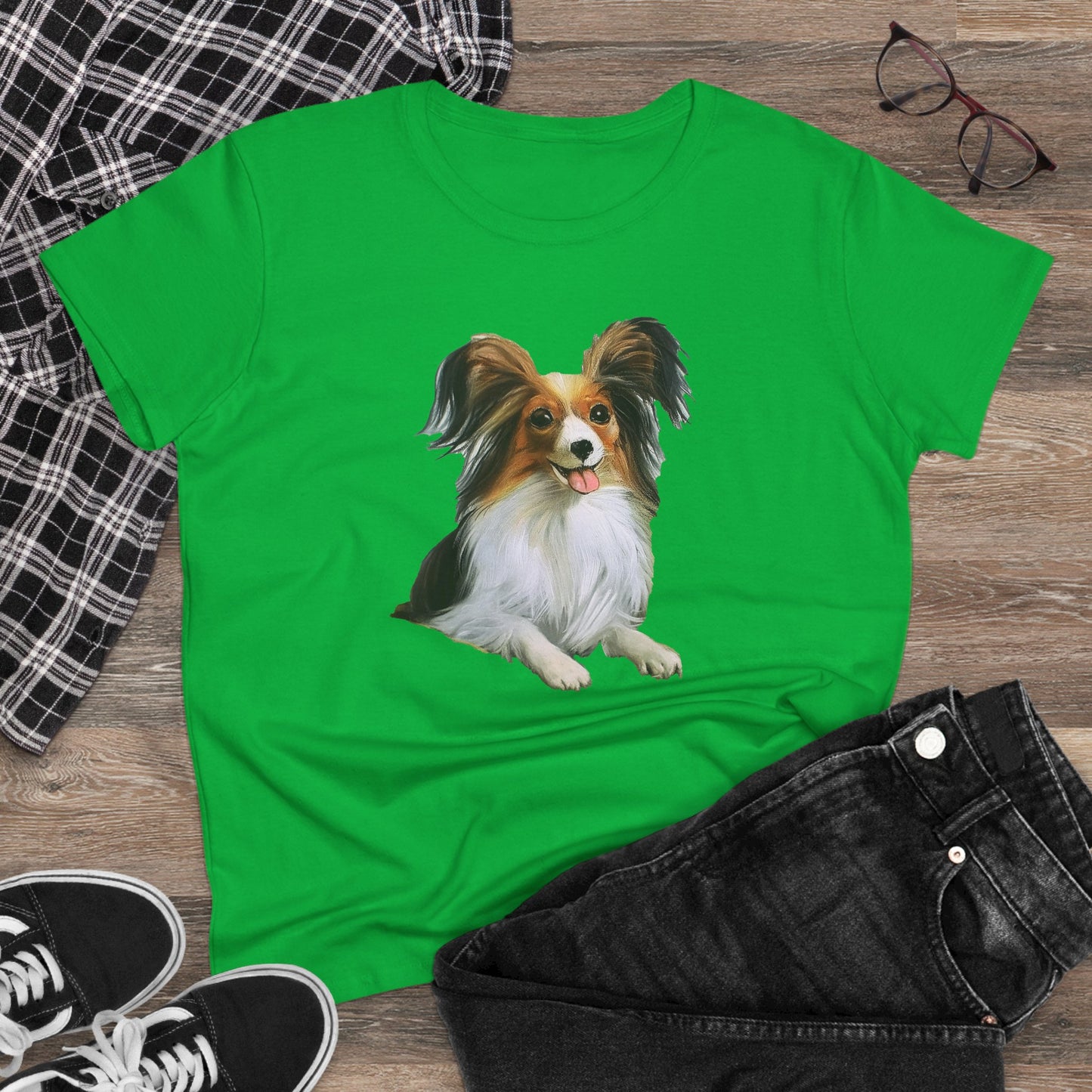 Papillon - Women's Midweight Cotton Tee