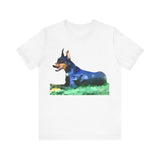 Doberman Pinscher Unisex Jersey Short Sleeve Tee