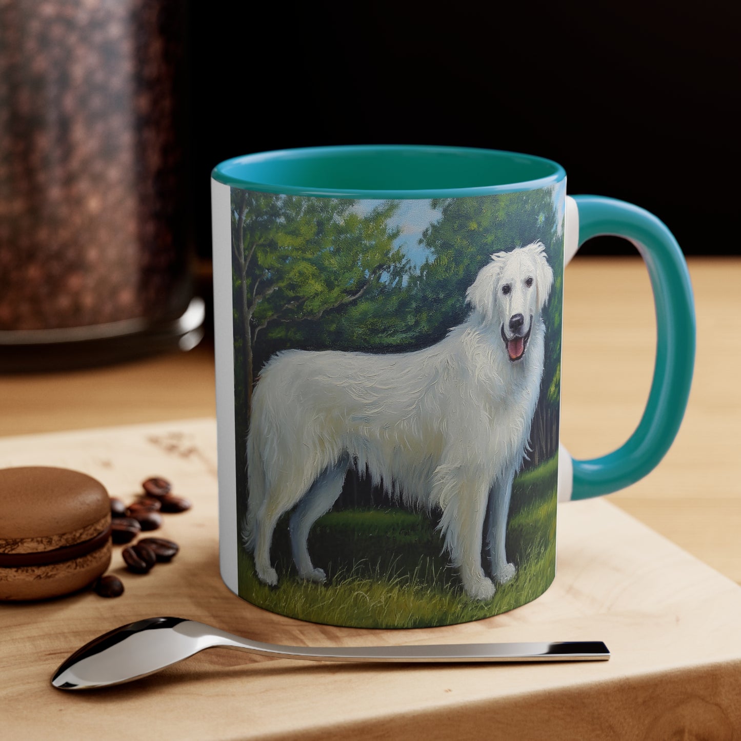 Slovensky Cuvac 11oz Ceramic Accent Mug