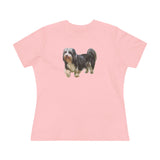 Lowchen Women's Relaxed Fit Cotton Tee