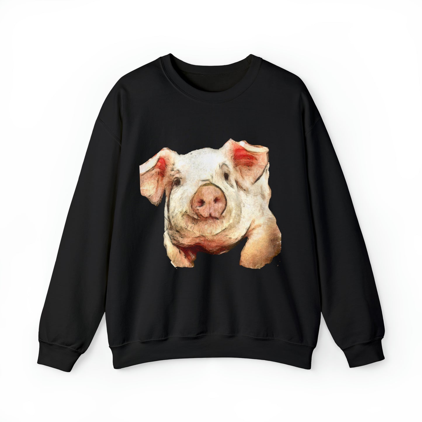 Pig 'Petunia' Unisex 50/50 Crewneck Sweatshirt