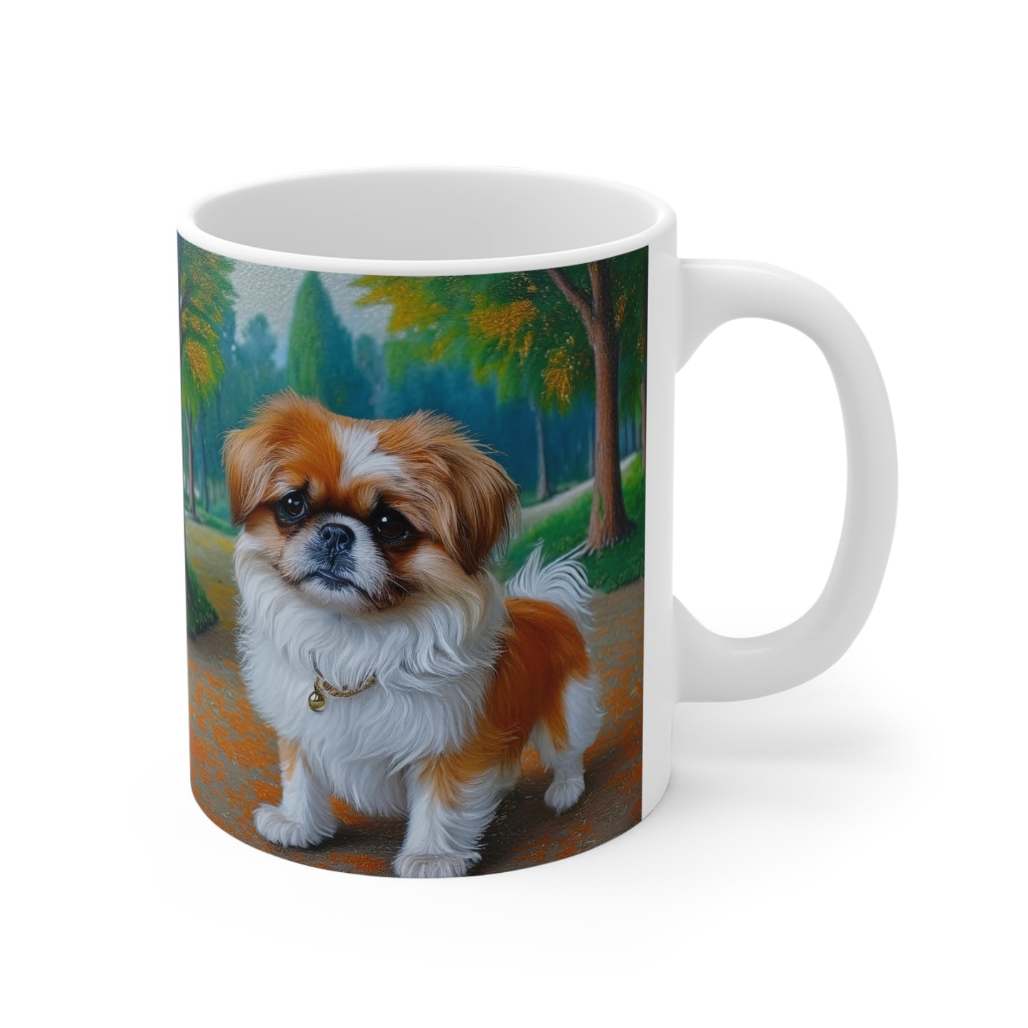 Pekingese Puppy Ceramic Mug 11oz