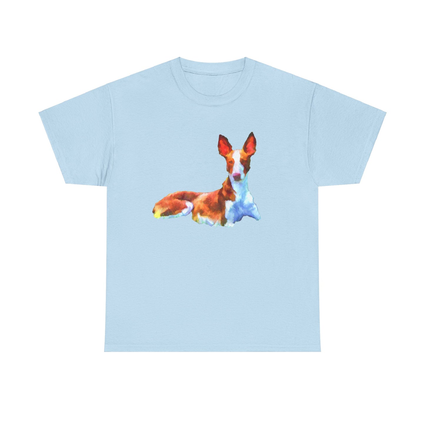 Classic Ibizan Hound Unisex Heavy Cotton Tee