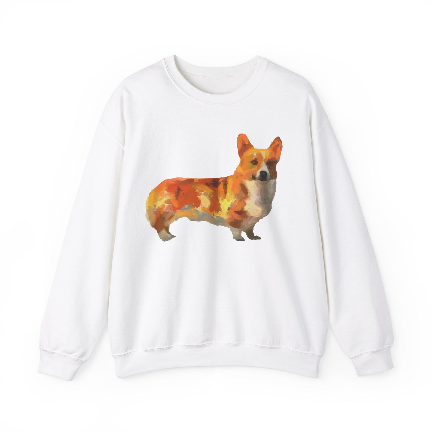 Elegant Pembroke Welsh Corgi Crewneck Sweatshirt