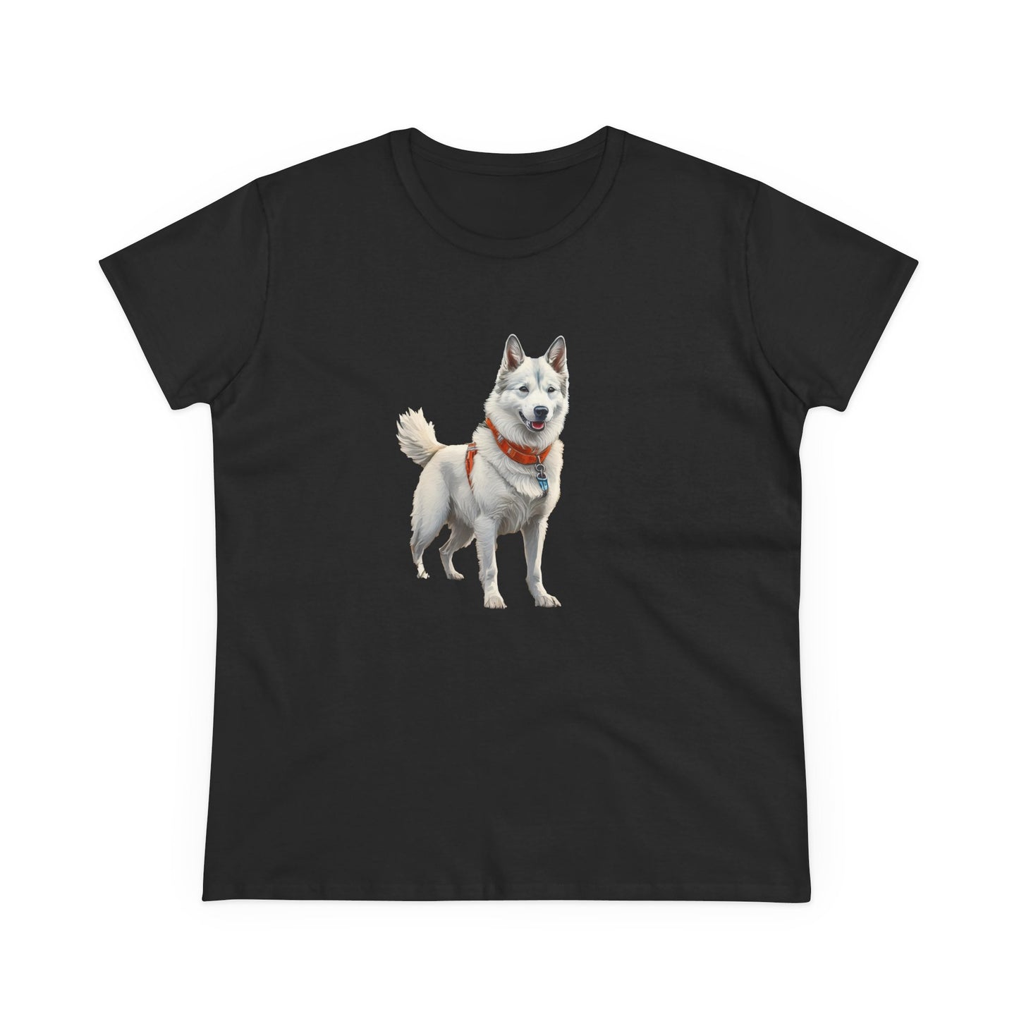 Yakutian Laika Women's Midweight Cotton Tee