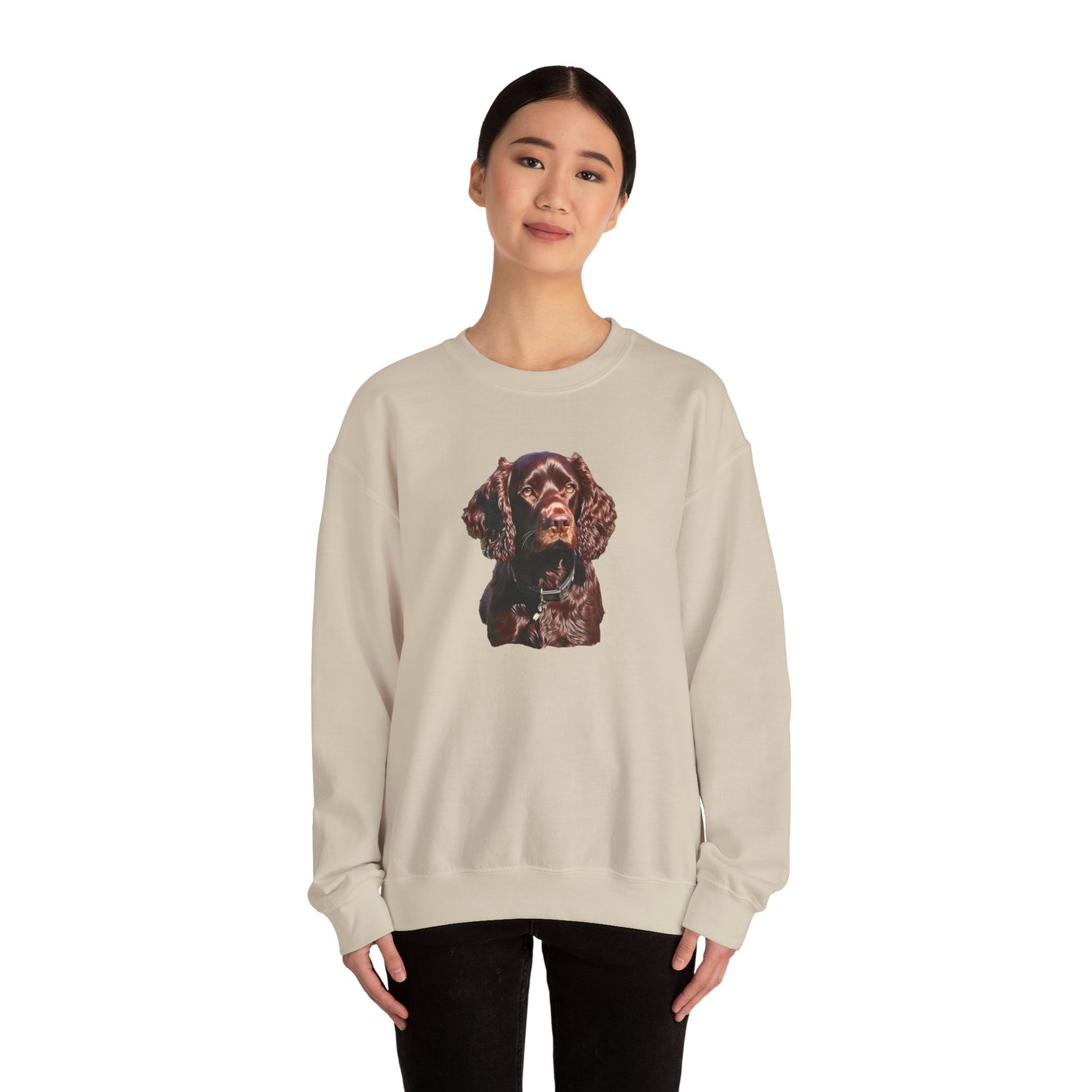 Boykin Spaniel -- Unisex 50/50 Crewneck Sweatshirt