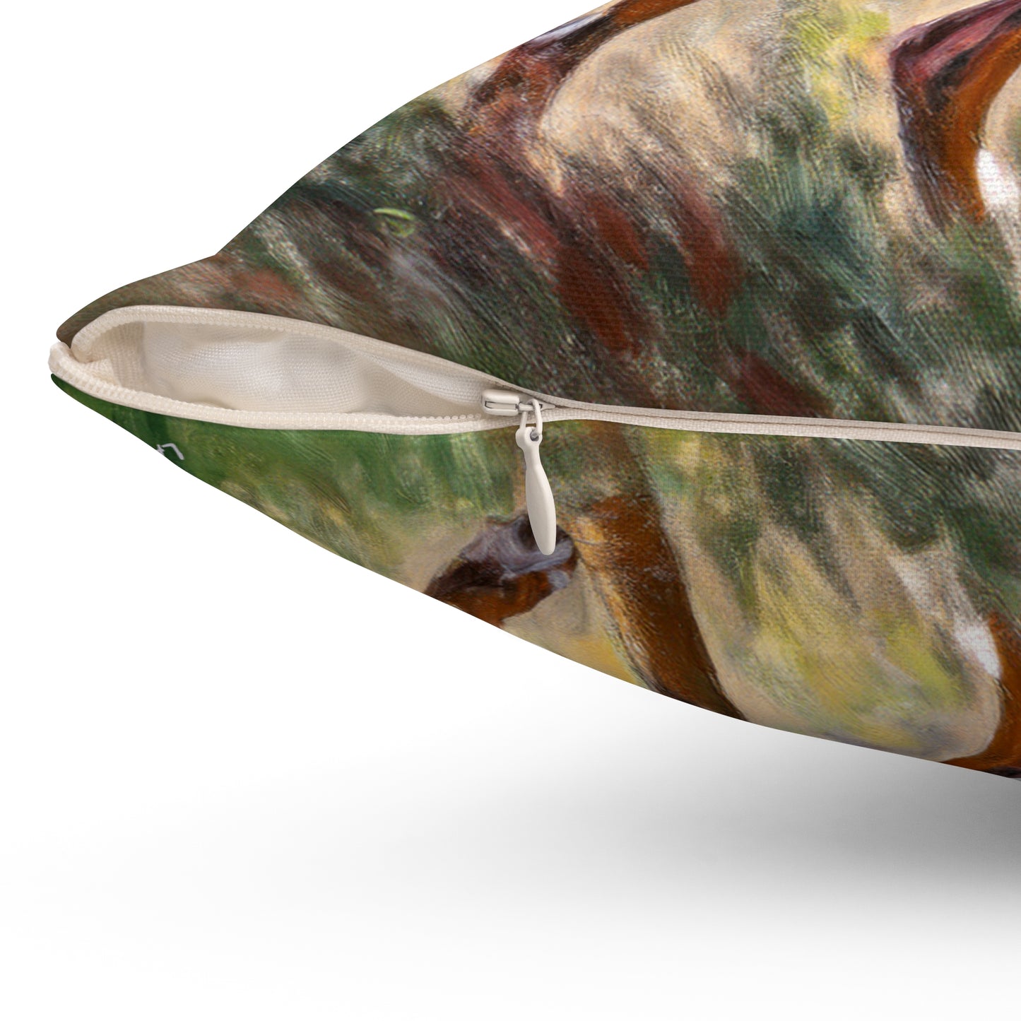Catahoula Spun Polyester Throw Pillow
